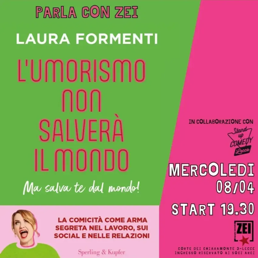 Parla Con Zei - Laura Formenti - Corte dei Chiaramonte 2 (Zei - Spazio Sociale), Lecce (LE) - 