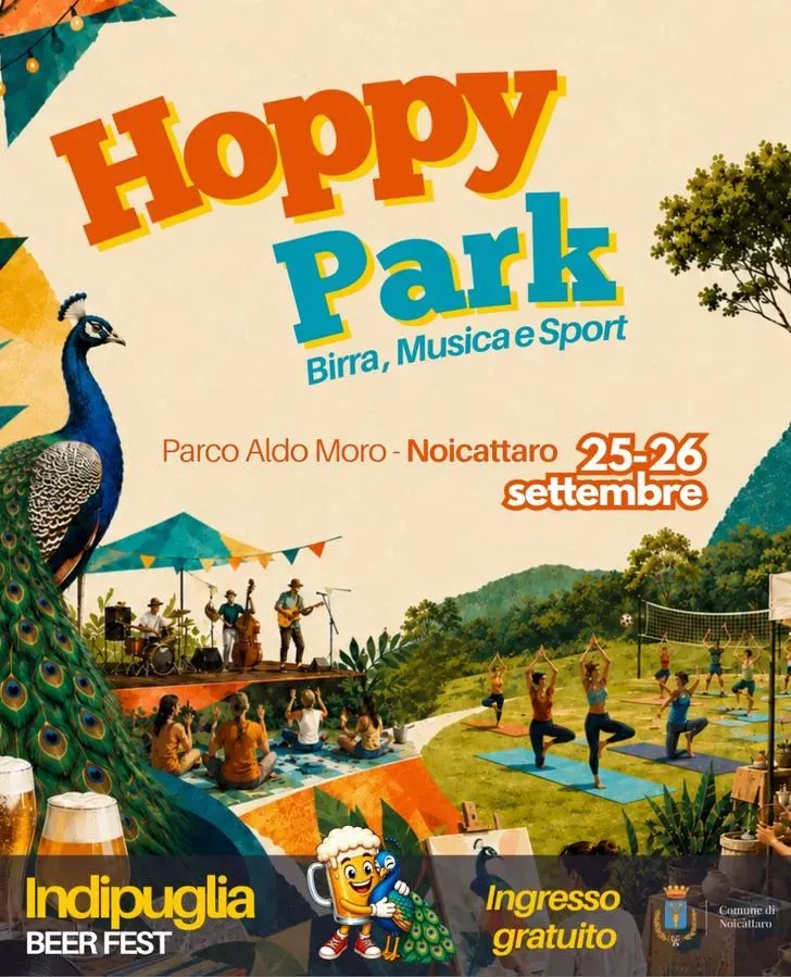 Hoppy Park - Birra, Musica e Sport - Via Alessandro Volta (Parco "Aldo Moro"), Noicàttaro (BA) - 