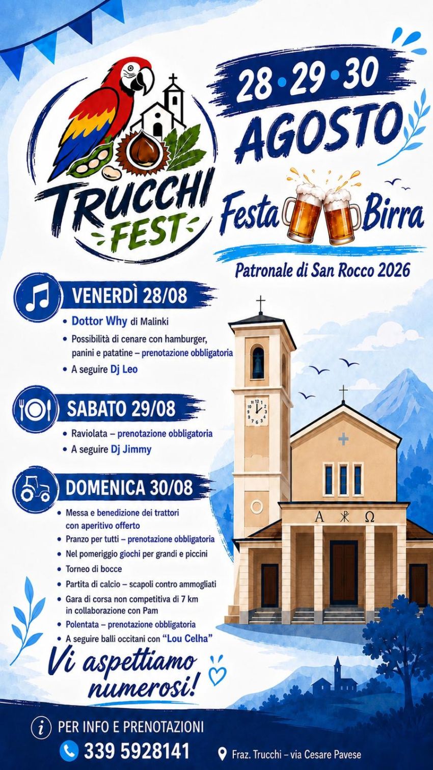 TRUCCHI FEST 2026 - Via Cesare Pavese 1, Morozzo (CN) - Torna dopo anni.... TRUCCHI FEST