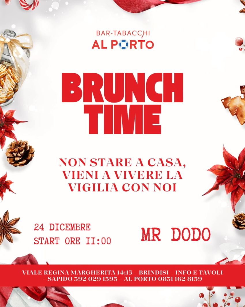 Brunch Time - Viale Regina Margherita 14 (Al Porto), Brindisi (BR) - 