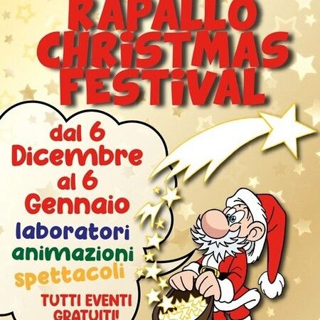 Rapallo Christmas Festival - Centro citta', Rapallo (GE) - 🎄 𝐓𝐨𝐫𝐧𝐚 𝐢𝐥 𝐑𝐚𝐩𝐚𝐥𝐥𝐨 𝐂𝐡𝐫𝐢𝐬𝐭𝐦𝐚𝐬 𝐅𝐞𝐬𝐭𝐢𝐯𝐚𝐥! 🎄
Dal 6 dicembre al 6 gennaio Rapallo si accende con un ricco calendario di eventi gratuiti: spettacoli, mus...