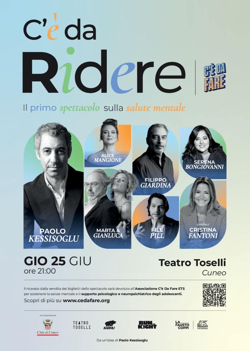 C’è da Ridere - Teatro Toselli, Cuneo (CN) - C’è da Ridere è uno spettacolo teatrale ideato da Paolo Kessisoglu che nasce dall’impegno di C’è Da Fare ETS nel promuovere iniziative per favorire il...