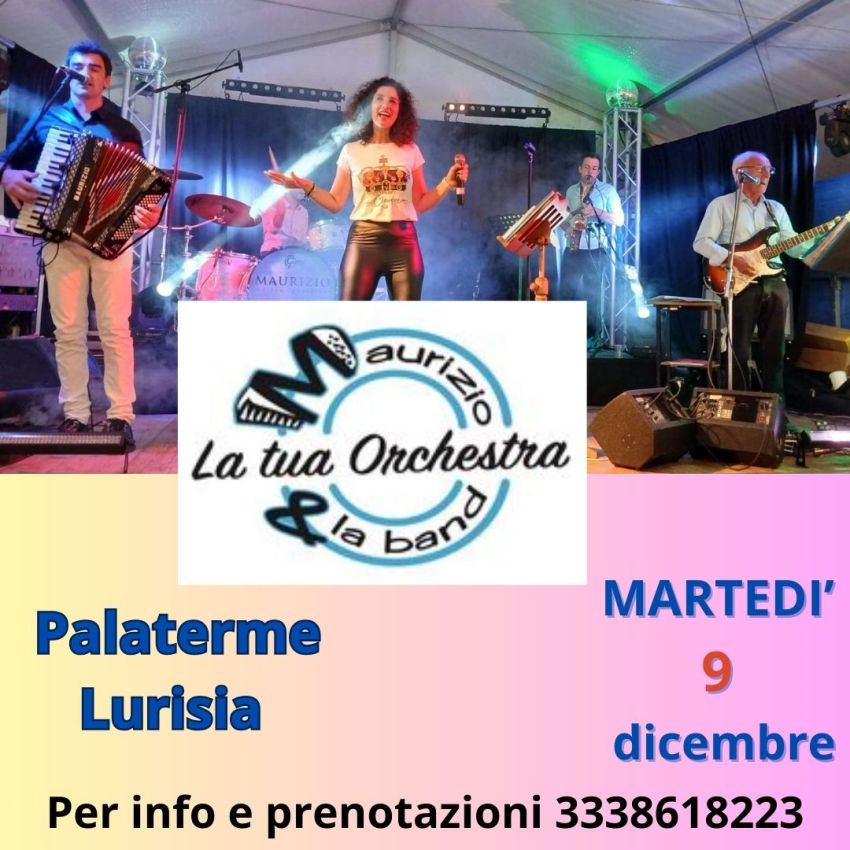 Maurizio & La Band in concerto al Palaterme di Lurisia – 9 dicembre - palaterme Lurisia, Roccaforte Mondovì (CN) - Maurizio & La Band in concerto al Palaterme di Lurisia – 9 dicembre
Il 9 dicembre al Palaterme di Lurisia ti aspetta una grande serata di musica e bal...