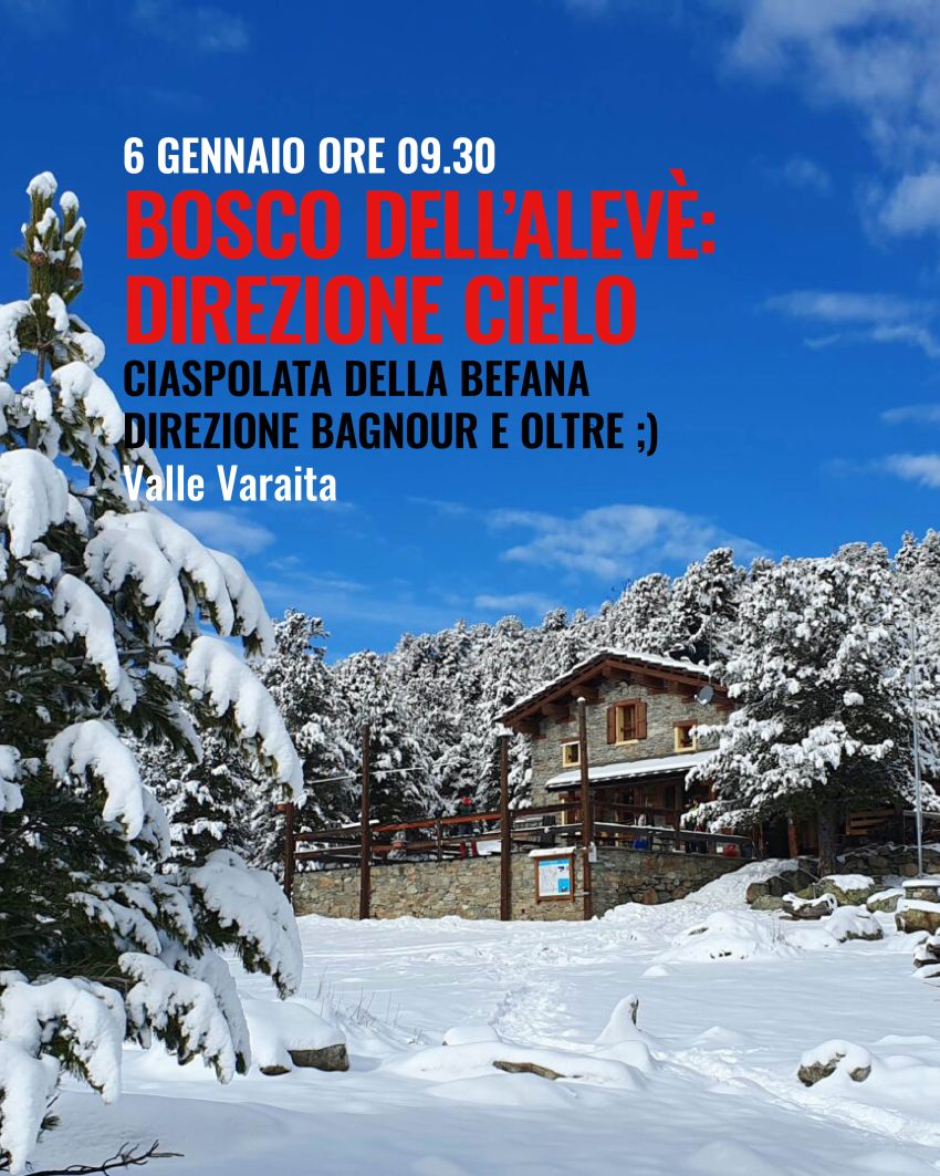 Bosco dell'Alevè: direzione cielo - Fraz. Villaretto, Pontechianale (CN) - BOSCO DELL’ALEVE’: DIREZIONE CIELO Valle Varaita
Partenza da fraz. Villaretto 🏔️ per questa immersione nel bosco dell’Alevè. Camminare qui d’inverno è...