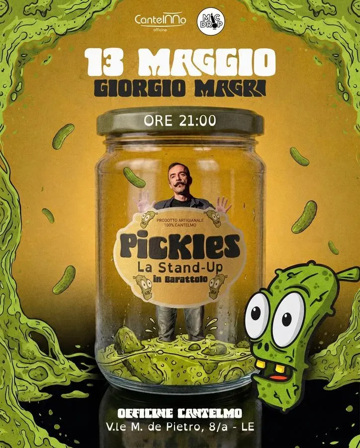 Pickles La Stand-Up - Viale Michele de Pietro 8 (Officine Cantelmo), Lecce (LE) - 
