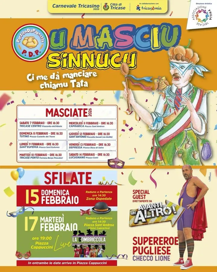 Sfilata - La combriccola di Boe - Piazza Sant'Andrea (Tricase - Piazza Sant'Andrea), Tricase (LE) - 