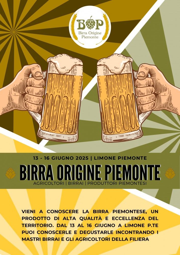 Birra origine piemonte - Limone Piemonte, Limone Piemonte (CN) - Limone Piemonte si prepara ad accogliere, dal 13 al 16 giugno, uno degli eventi più attesi dell'estate per gli amanti della birra artigianale e delle...