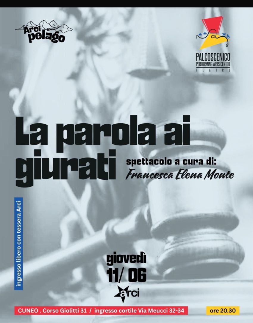 La parola ai giurati - Corso Giolitti 31, Cuneo (CN) - Spettacolo teatrale ore 20:30