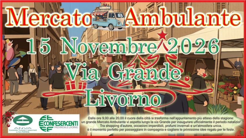 Mercato ambulante - Via Grande , Livorno (LI) - 