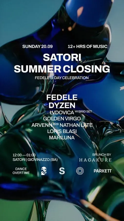 Satori Summer Closing – Fedele Birthday Celebration - Località Trincea (Satori Mystical Sensations Land), Giovinazzo (BA) - 