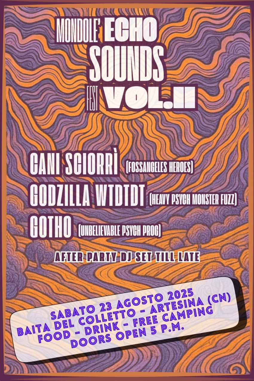 Mondolè Echo Sounds Fest Vol. II - Località Colletto di Artesina, Frabosa Sottana (CN) - Mondolè Echo Sounds Fest VOL. II
L'IDEA: Il festival nasce con l'intento di unire i suggestivi ambienti del massiccio del Mondolè ed i suoi echi con l...