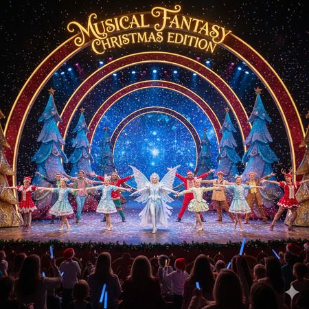 Teatro e musica in famiglia - Teatro Giancarlo Golzi, Bordighera (IM) - Musical Fantasy Christmas Edition porta sul palco un’atmosfera festosa fatta di musica, coreografie e personaggi che accompagnano il pubblico in un vi...