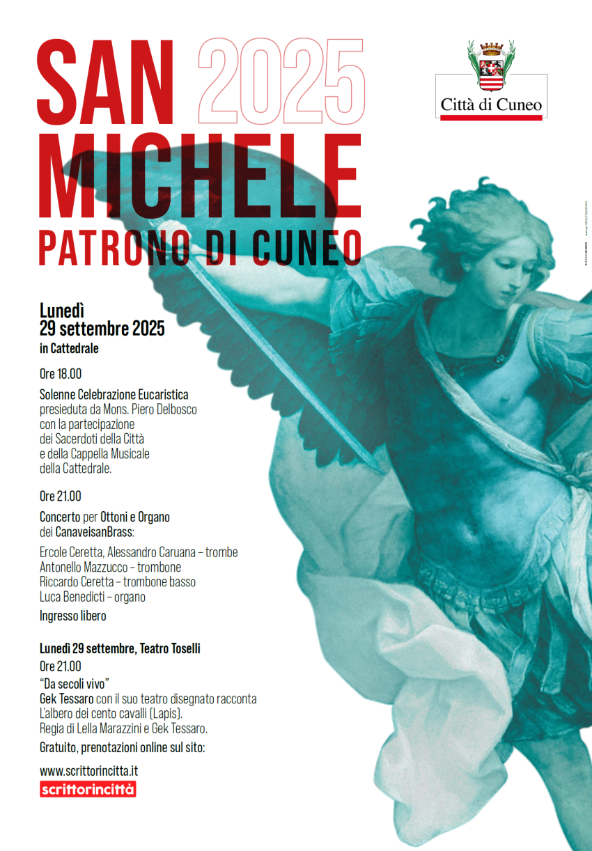 San michele - Cuneo, Cuneo (CN) - Lunedì 29 settembre ricorre San Michele Arcangelo, il Santo Patrono della Città di Cuneo. Il nome Michele deriva da un’espressione ebraica che signifi...
