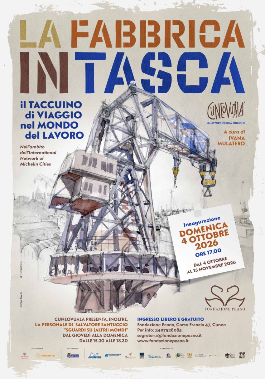 Cuneovualà - Fondazione Peano, in Corso Francia 47, a Cuneo., Cuneo (CN) - A Cuneo arriva la 14ª edizione di CuneoVualà, la rassegna dedicata al carnet de voyage, ideata e curata da Ivana Mulatero, che quest’anno propone il t...