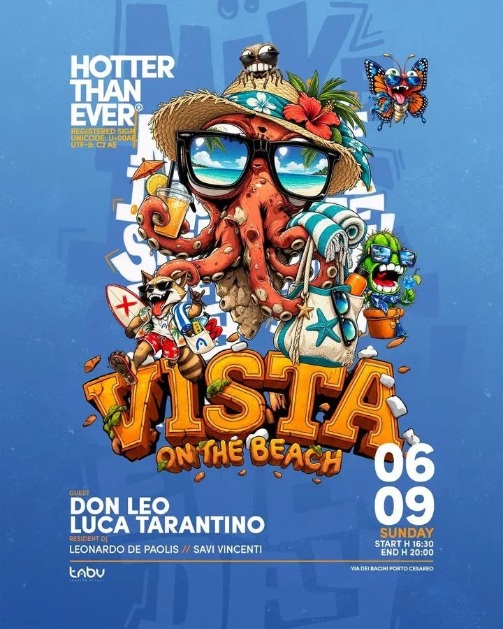 Vista on the Beach - Luca tarantino - (Tabù Fashion Ritual), Porto Cesareo (LE) - 