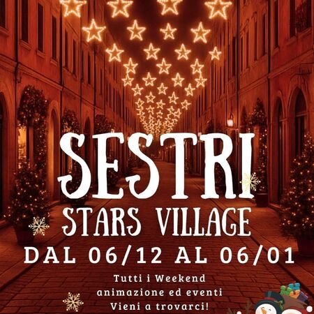 SESTRI STARS VILLAGE - Centro citta', Genova (GE) - ✨ Sestri Ponente si prepara a brillare!
Arriva il SESTRI STARS VILLAGE!
Il Consorzio Operatori Sestri Ponente, dopo aver illuminato tutte le vie di...