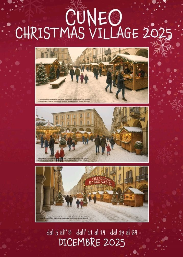 CUNEO CHRISTMAS VILLAGE 2025 - Mercatini di Natale - centro, Cuneo (CN) - 🎄 Cuneo Christmas Village 2025 – Il Magico Villaggio di Natale nel cuore di Cuneo ✨
Sta per tornare la magia del Natale a Cuneo con il Cuneo Christm...
