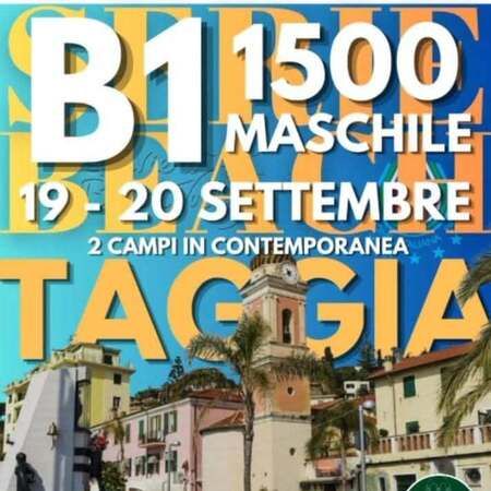 Gare di Beach Volley - Centro citta', Taggia (IM) - 🏐 B1 1500 MASCHILE – RIVIERA BEACH VOLLEY
📅 Data: 19 e 20 settembre 2026
📍 Luogo: Taggia
🏐 2 campi in contemporanea
Due giornate dedicate al g...