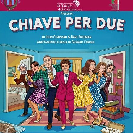 Spettacolo teatrale - ex chiesa Anglicana, via Adelasia 10, Alassio (SV) - Chiave per due
di john chapman & dave freeman
adattamento e regia di giorgio caprile
con:
federica arvasi
chicca rinaldi
roberto laura
fabrizio...