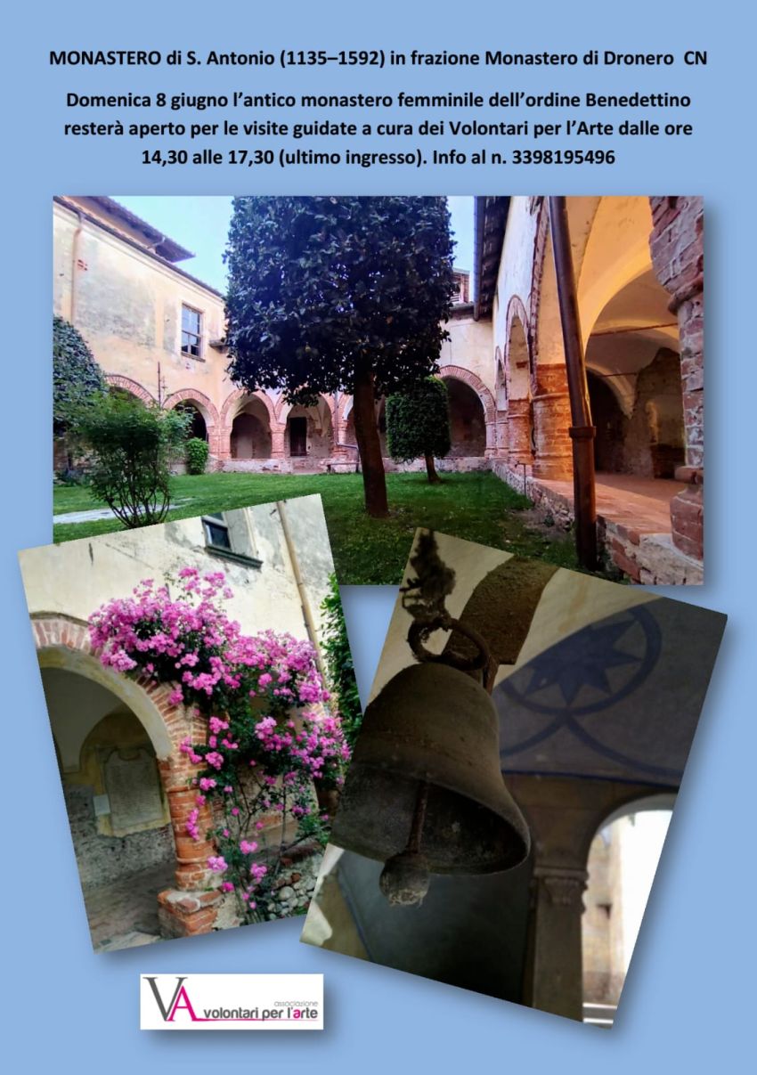 Visite guidate al Monastero - Frazione Monastero di Dronero , Dronero (CN) - Il complesso architettonico dell'ex monastero cistercense è l'attuale sede della Parrocchia di Sant'Antonio. Ospitò una comunità monastica femminile d...