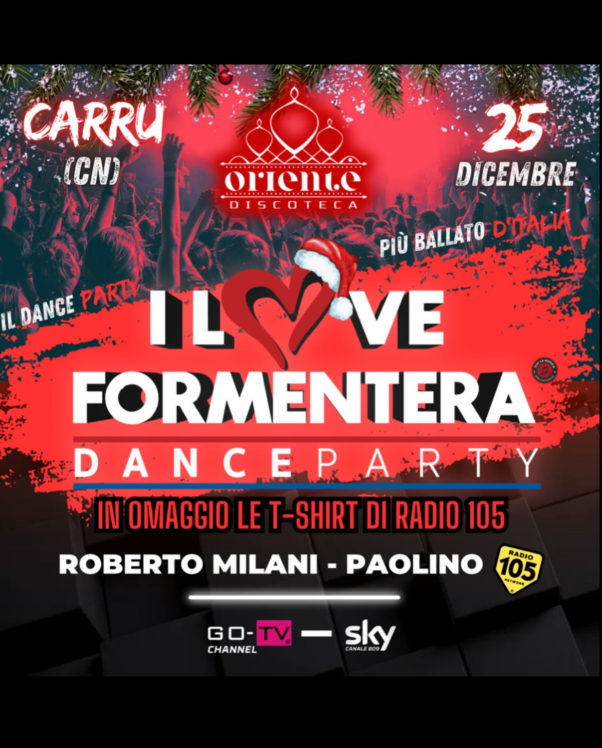 NATALE ALL'ORIENTE - Via Garibaldi 47, Carrù (CN) - 🎅🏻🎄𝟐𝟓 𝐃𝐈𝐂𝐄𝐌𝐁𝐑𝐄 🎄🎅🏻𝐄̀ 𝐮𝐟𝐟𝐢𝐜𝐢𝐚𝐥𝐞!Nelle sale dell’ex 𝑻𝒆𝒂𝒕𝒓𝒐 𝒅𝒆𝒍 𝑴𝒐𝒏𝒅𝒐 giovedì 25 dicembre andrà in scena 𝐍𝐀𝐓𝐀𝐋𝐄 𝐀𝐋𝐋´𝐎𝐑𝐈𝐄𝐍𝐓𝐄. ‼️Per l’occasione torn...