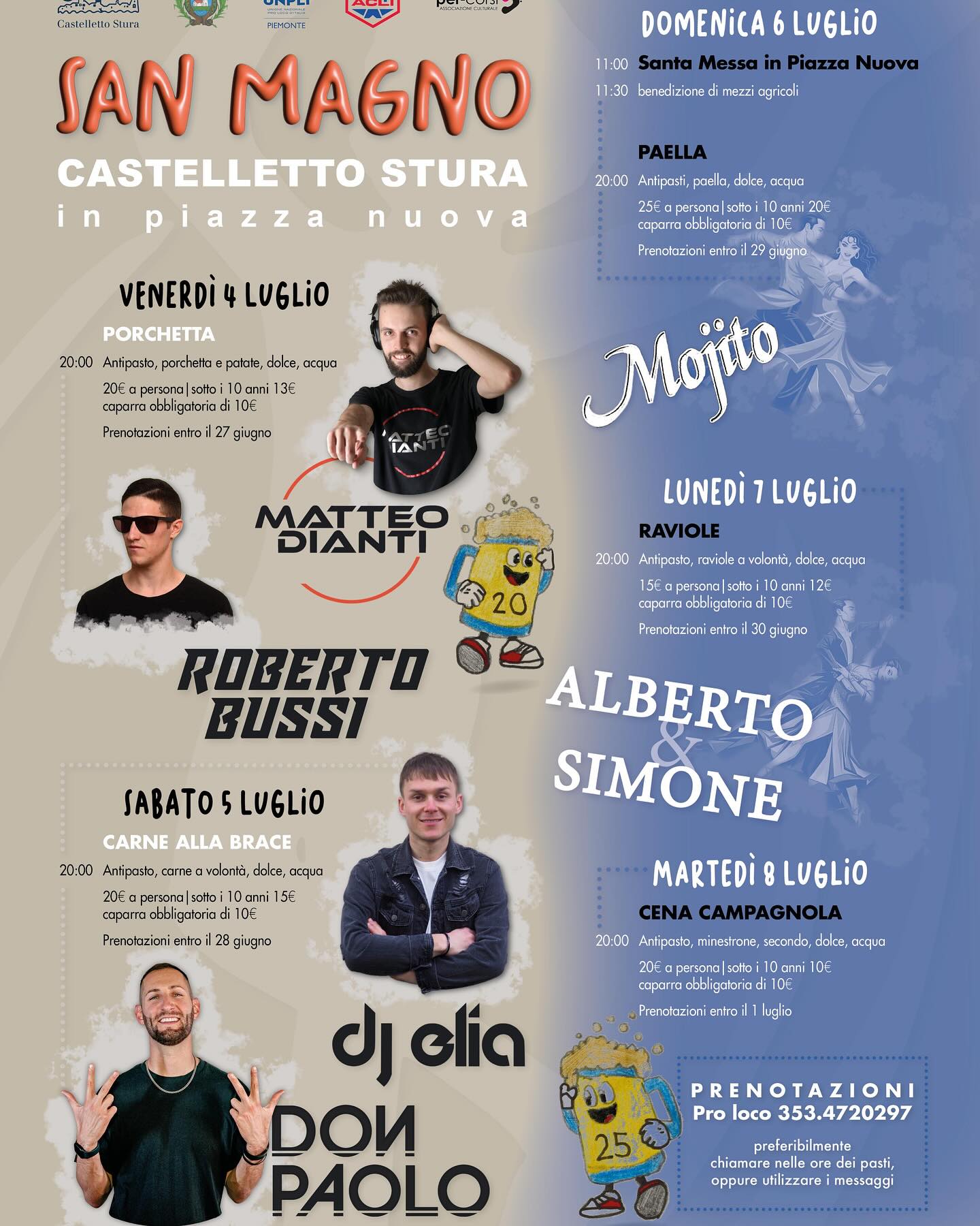 San Magno - Piazza nuova, Castelletto Stura (CN) - ꜰᴇꜱᴛᴀ ᴅɪ ᴘᴀᴇꜱᴇ? ɴᴏ, ᴇᴘɪᴄ ᴘᴀʀᴛʏ, ᴍᴏᴅᴇ ᴏɴ!❤️‍🔥ᴢᴇʀᴏ ꜱᴛʀᴇꜱꜱ, ꜱᴏʟᴏ ꜰᴇꜱᴛᴀ🤪🥳ᴠᴇɴᴇʀᴅÌ 4 ʟᴜɢʟɪᴏ ᴅᴊ ꜱᴇᴛ ʙʏ 🪩🥳💣@matteodiantidj @roberto_bussi_dj #viaspettia...