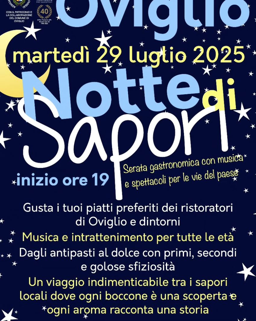 Notte di Sapori - Centro città di Oviglio, Oviglio (AL) -