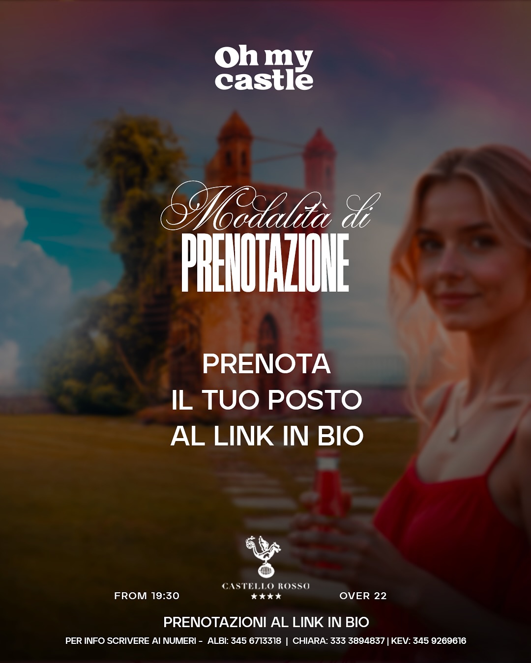  Oh my castle -  APERITIVI IN TERRAZZA - Castello Rosso, Via Ammiraglio Reynaudi 5, Costigliole Saluzzo, Costigliole Saluzzo (CN) - Un sorso di stile, una vista da sogno e una notte da ricordare ♥️ Oh my castle  APERITIVI IN TERRAZZA💃🏼CAMPARI SODA TOUR 💃🏼MERCOLEDÌ 23 LUGLIO 📍C...
