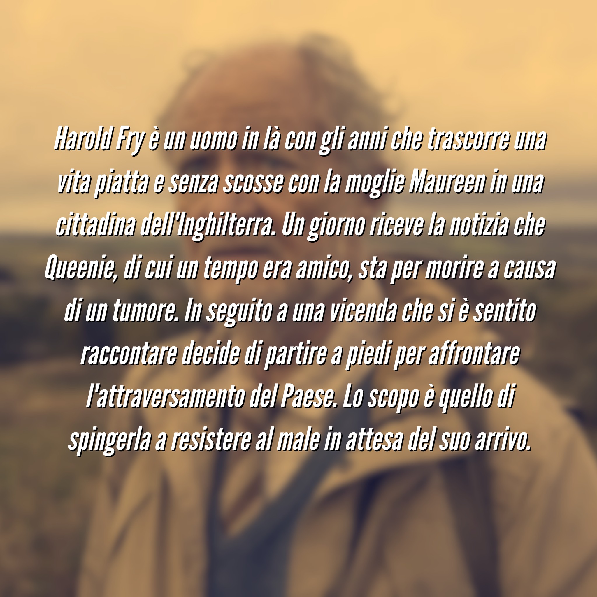 L'imprevedibile viaggio di Harold Fry - via San Giovanni Bosco 21, Cuneo (CN) - 🎥 L'imprevedibile viaggio di Harold Fry di Hettie MacDonald (2023)📍 Cine-Teatro Don Bosco – Cuneo🌟 Rassegna cinematografica “Spes contra Spem” – st...