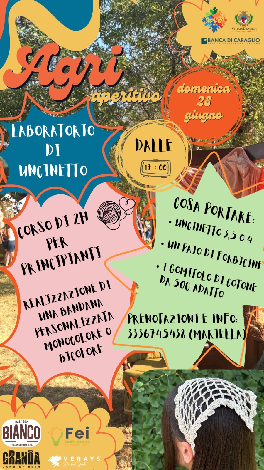 AGRIAPERITIVO - Via Ponza di San Martino, Dronero (CN) - 🌾 cinema all’aperto, aperitivi al tramonto e ballare in un campo agricolo 🌾
Il 26, 27 e 28 giugno torna l’ AGRIAPERITIVO 🥂🌾