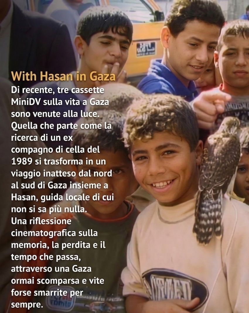 WITH HASAN IN GAZA (evento speciale – prima visione) - Cinema Monviso, Cuneo (CN) - 22 SETTEMBRE Martedì 22 settembre: ore 21.00 Scheda film (da MyMovies.it) Informazioni su biglietti e abbonamenti