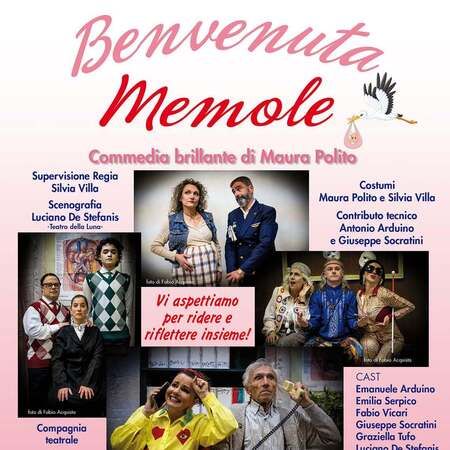 Spettacolo benefico - Teatro Giancarlo Golzi - Palazzo del Parco, Bordighera (IM) - 🎭 BENVENUTA MEMOLE – Una commedia per ridere e riflettere insieme! 🎭
Siete pronti per un pomeriggio a teatro all’insegna del divertimento e della s...