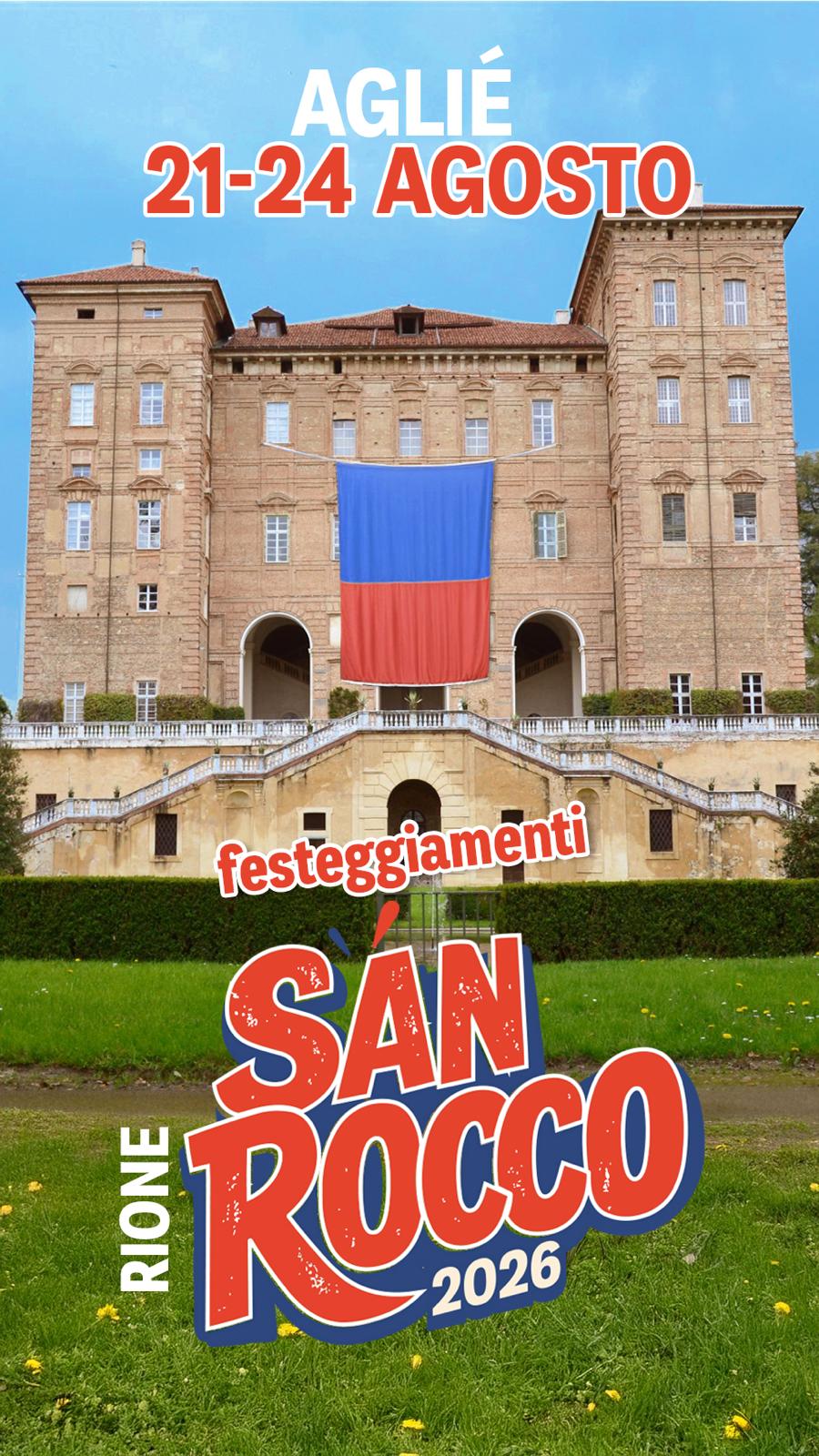 Festeggiamenti 2026 Rione San Rocco Agliè (TO) - Strada per Bairo, 2 Agliè (TO) 10011, Agliè (TO) - Festeggiamenti 2026 Rione San Rocco Agliè (TO) ❤️💙
4️⃣ giorni di festa sotto al nostro padiglione rossoblu con birra a fiumi🍻, chiringuito infuocato...