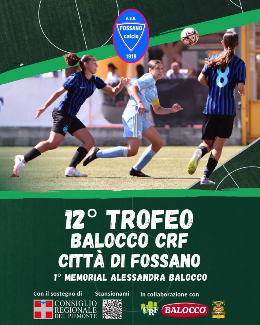 12° TROFEO BALOCCO - Fossano, Fossano (CN) - Da venerdì 4 a domenica 6 settembre, presso lo stadio A.Pochissimo a Fossano, si terrà la dodicesima edizione del Trofeo Balocco, la consueta competiz...