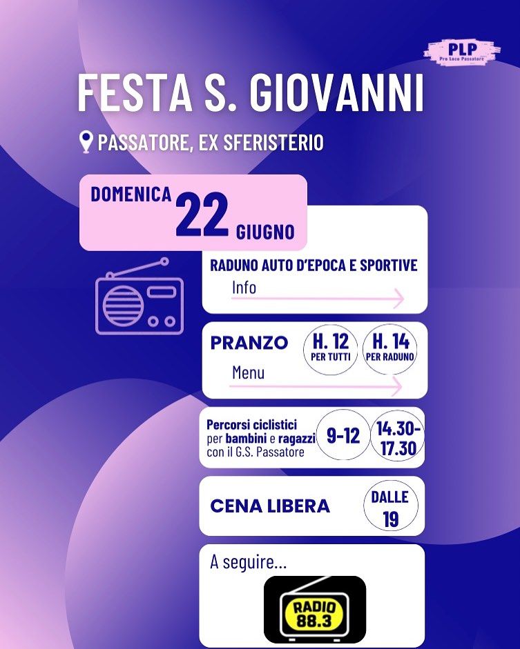 Raduno auto d'epoca e sportive - Passatore, Ex Sferisterio, Cuneo (CN) -
Â
Accendete i motori…💨 domenica mattina torna il raduno d’auto d’epoca e moderne 🏎️ e a seguire pranzo aperto a tuttiNel pomeriggio percorsi cicli...
