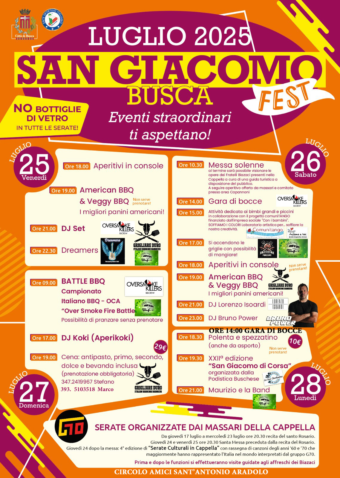 Festa San Giacomo di Busca - Corso Romita zona capannoni Busca CN, Busca (CN) - 