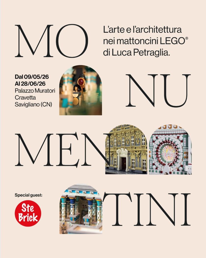 MONUMENTINI - Palazzo Cravetta - Savigliano, Savigliano (CN) - A Savigliano arriva un intero mondo in miniatura. Dal 9 maggio al 28 giugno Palazzo Muratori Cravetta ospita la mostra “Monumentini”, il volto adulto...