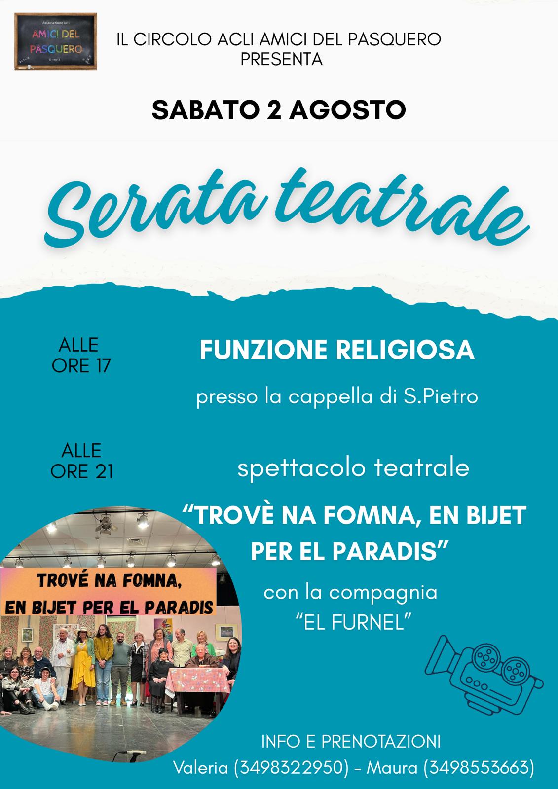 FESTA PATRONALE SAN PIETRO IN VINCOLI - Frazione Pasquero , Rocca de' Baldi (CN) - Il circolo Acli Amici del Pasquero è pronto per festeggiare S. Pietro in Vincoli con una settimana ricca di eventi ed iniziative per tutti!!🤩🤩
Non v...