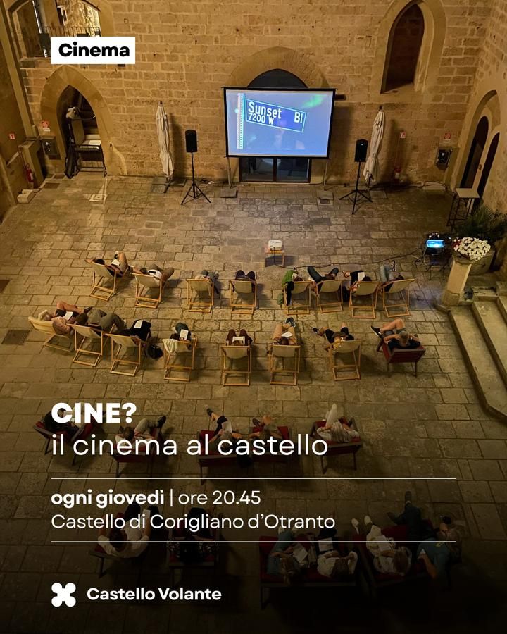 Cine? - Piazza Castello 1 (Castello Volante), Corigliano d'Otranto (LE) -