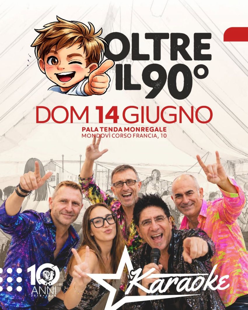 OLTRE IL 90° - Corso Francia 10 - Mondovì, Mondovì (CN) - Il Monregale Calcio domenica 14 giugno festeggia il finale di stagione con una festa aperta a tutti. Alle ore 15 si parte con una gara internazionale...