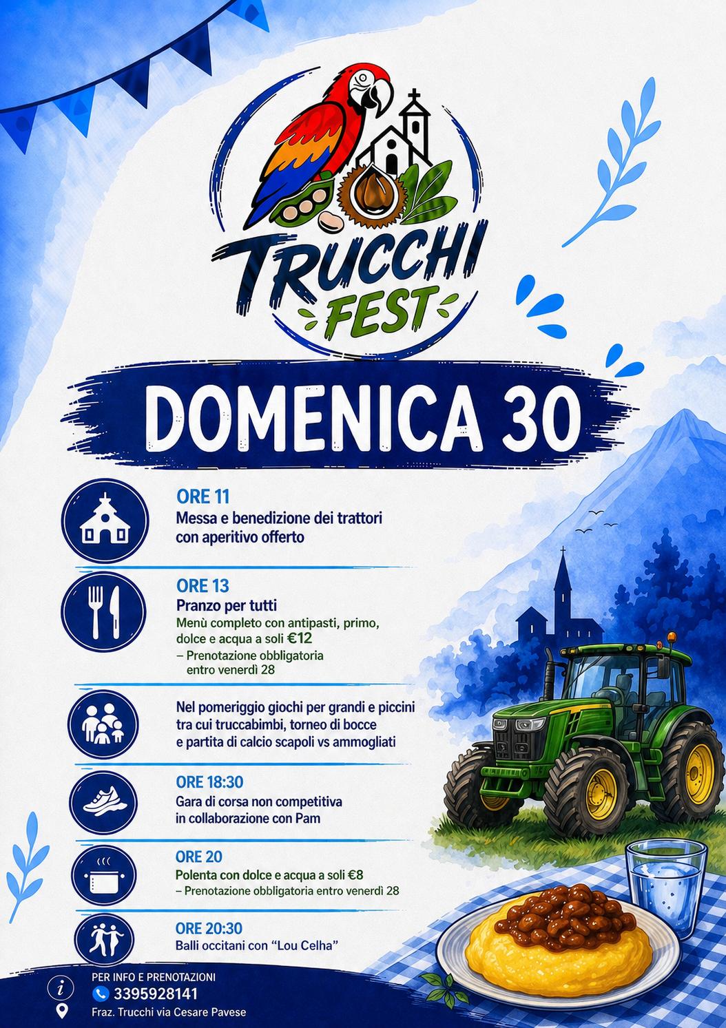 TRUCCHI FEST 2026 - Via Cesare Pavese 1, Morozzo (CN) - Torna dopo anni.... TRUCCHI FEST