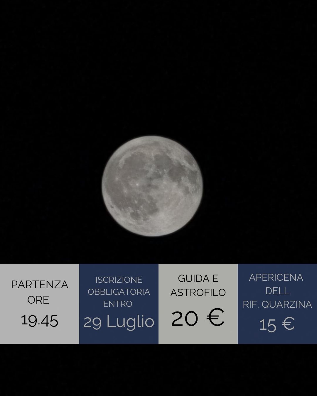 AperiCosmos - Frazione Quarzina, Ormea (CN) - 𝘼𝙥𝙚𝙧𝙞𝘾𝙤𝙨𝙢𝙤𝙨
📍 Valle Tanaro -  Fraz. Quarzina
📅Venerdì 31 luglio
🕣 ore 19.45
🥾 6 km - 300 D+
Un’esperienza unica nel cuore della Valle Tanaro, dove...
