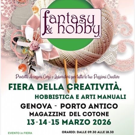 Fiera della CreativitÃ - Via Magazzini del Cotone, Genova (GE) - ðâð²ðð²ð»ðð¼ ð±ð²ð¹ð¹âðµð¼ð¯ð¯ð¶ððð¶ð°ð® ð°ðµð² ððððð¶ ð®ðºð®ð»ð¼ ð...
