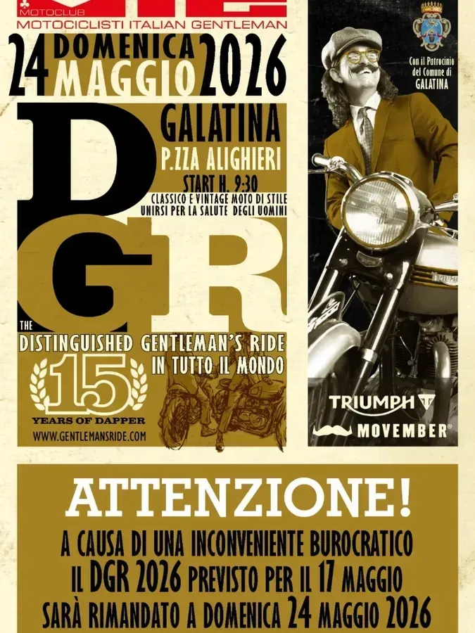 The Distinguished Gentleman's Ride - Piazza Alighieri (Galatina - Piazza Alighieri), Galatina (LE) - 