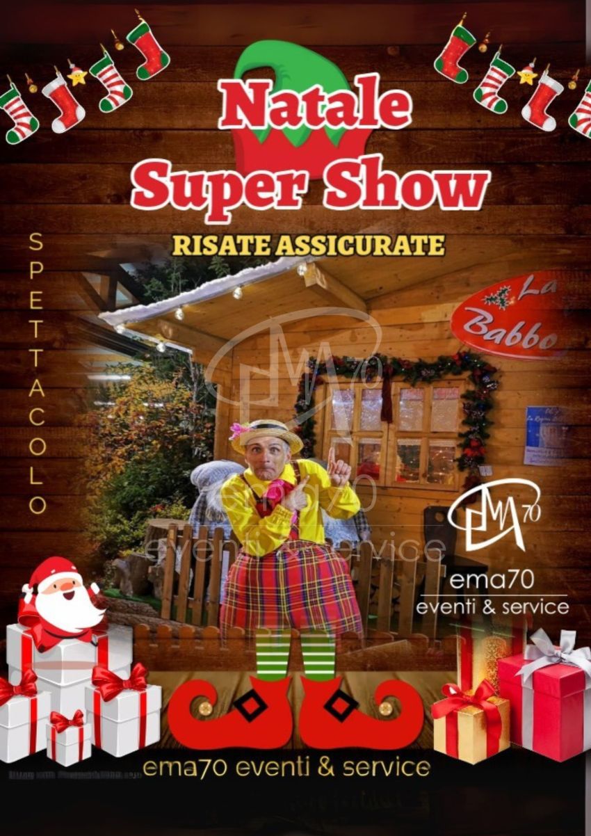 SUPER NATALE PHOTO LIVE e NATALE SUPER SHOW - Nerviano (MI)  Domenica 14 dicembre 2025 - Piazza Italia e Piazza Vittoria , Nerviano (MI) - Nerviano (MI) Domenica 14 dicembre 2025 dalle 11 alle 18, Piazza Italia e Piazza Vittoria Il Comune di Nerviano, in collaborazione con Ema 70 Eventi &...