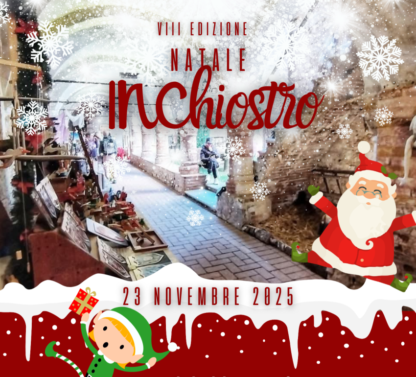 MERCATINI DI NATALE - NATALE INchiostro - Monastero di Dronero, Dronero (CN) - 🎄 Natale InChiostro – Ottava Edizione: la magia del Natale nel Monastero di Sant’Antonio a DroneroDronero (CN) – Torna la magia del Natale in uno dei...