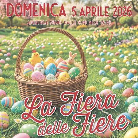 La Fiera delle Fiere - LUNGOMARE, Riva Ligure (IM) - DOMENICA 5 APRILE 2026  
APERTURA STAND DALLE 8:00 ALLE 19:00 LUNGOMARE  
La Fiera delle Fiere  