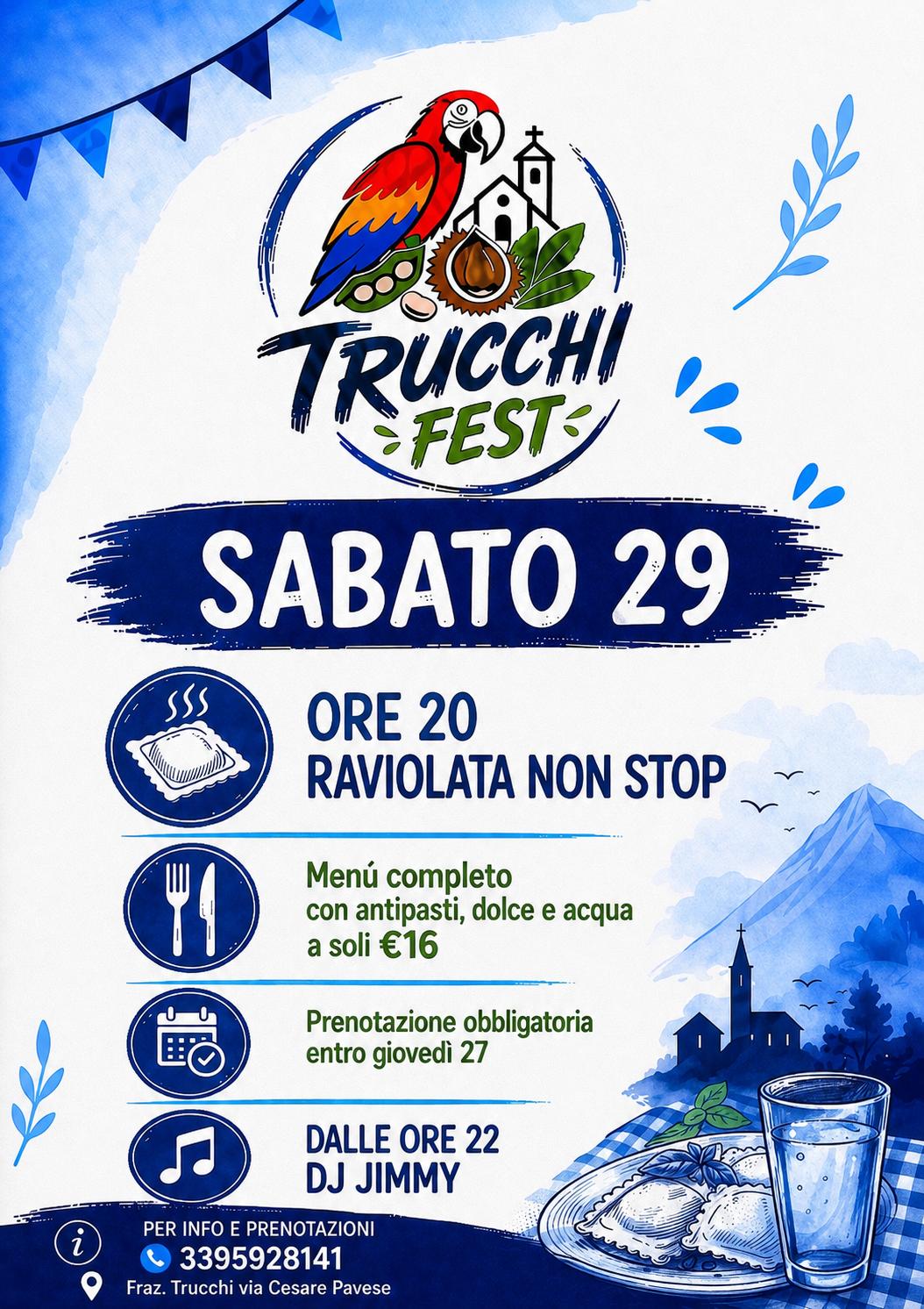 TRUCCHI FEST 2026 - Via Cesare Pavese 1, Morozzo (CN) - Torna dopo anni.... TRUCCHI FEST