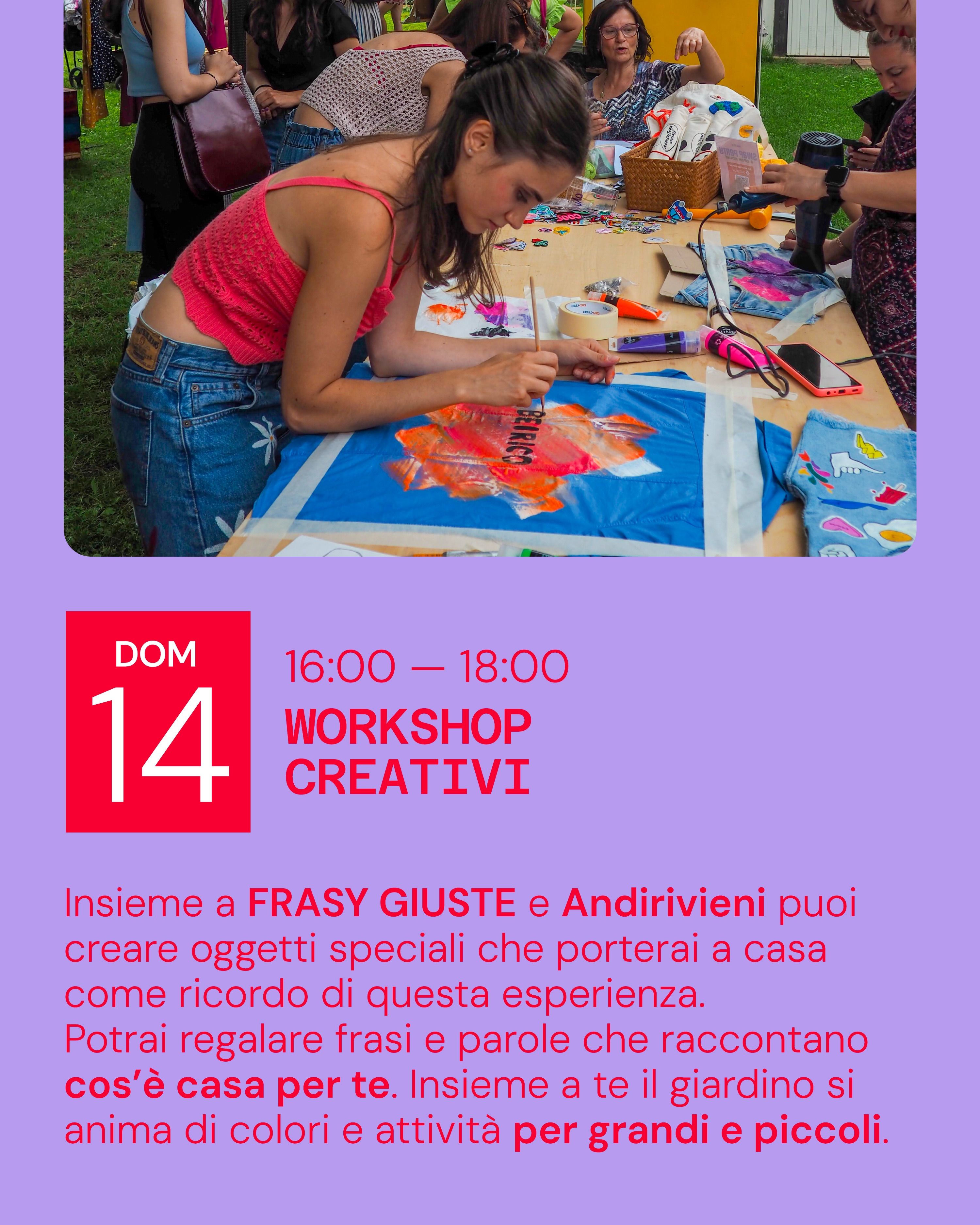 GIORNATE DELL'ABITARE - DAY 2 - Viale Padre Angelico da None, 4, Busca (CN) - 
✨ GIORNATA 2 | Domenica 14 ✨Andirivieni apre le porte per un pomeriggio dedicato alla casa, agli spazi che abitiamo, al riuso e allo stare insieme...