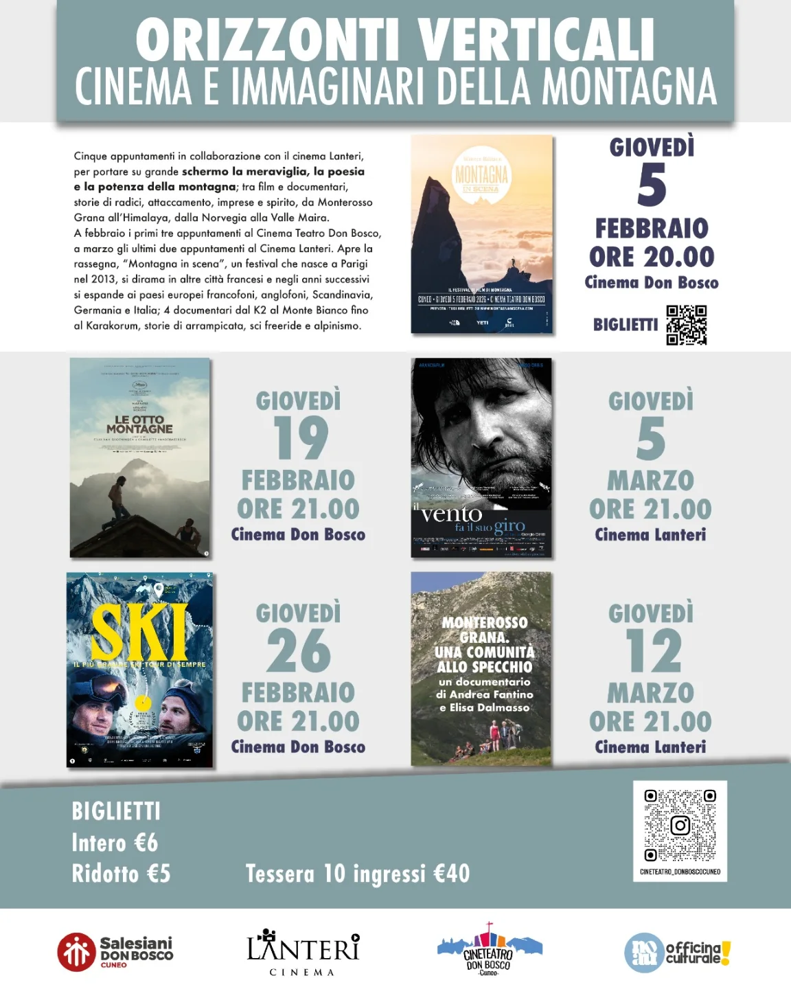 Montagna in scena - Winter Edition - via San Giovanni Bosco 21 (Cineteatro Don Bosco), Cuneo (CN) - La Winter Edition è tornata! E quando c’è una nuova edizione, c’è anche un nuovo manifesto 🥁Ecco qui: un istante sospeso sulla cresta dei Cosmiques c...